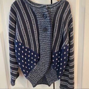 Tea S/P (4-5) indigo cardigan Japan collection.